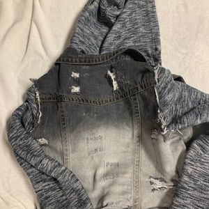 Distressed Jean jacket